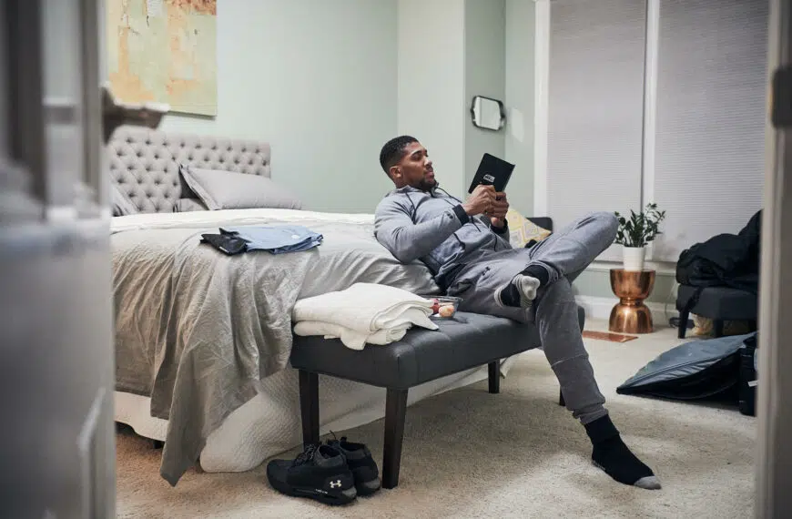 anthony joshua takes time out before his next big fight