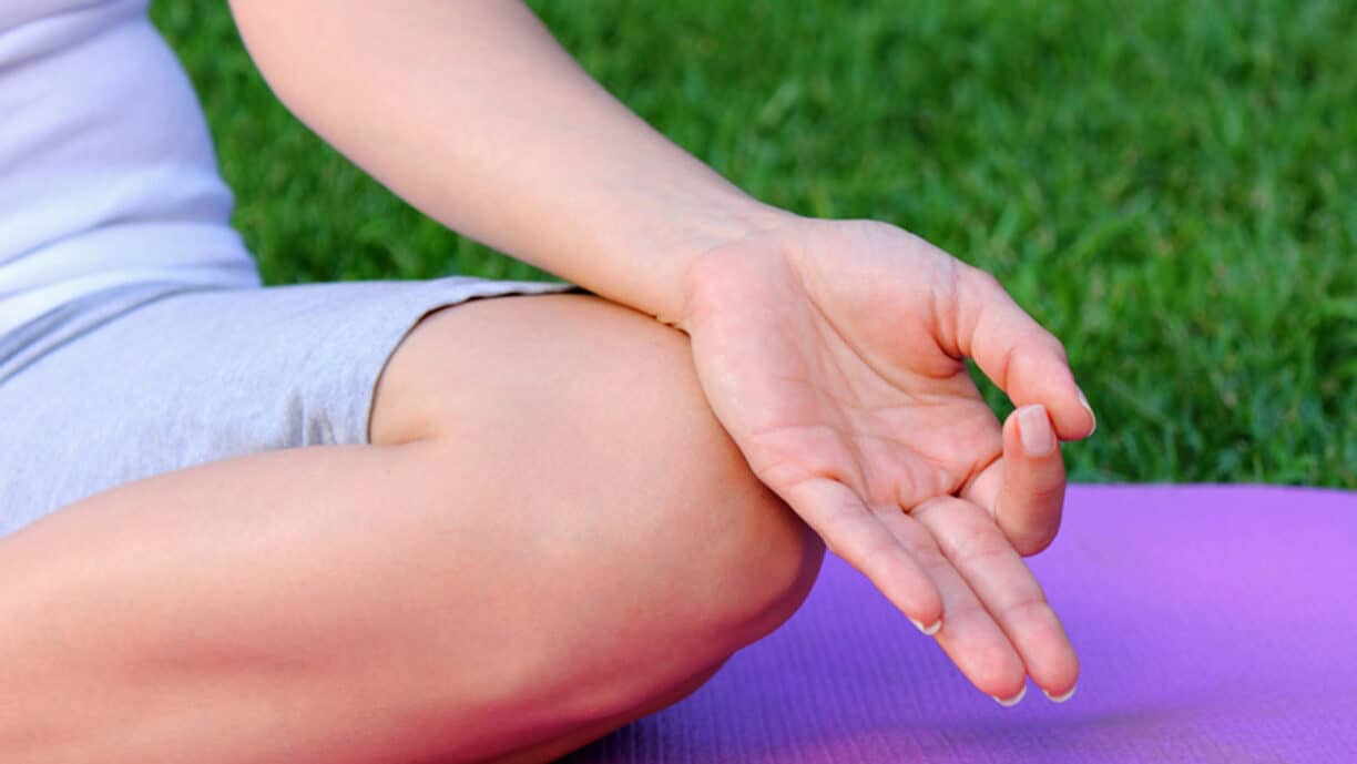 meditation hands