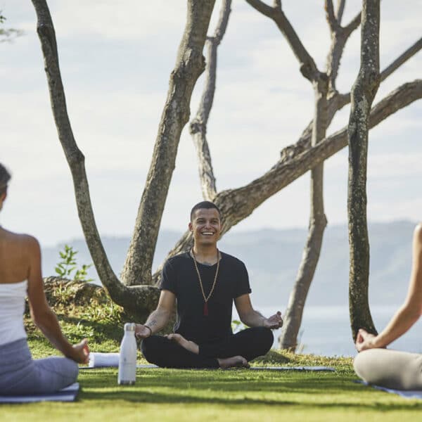 people doing meditation