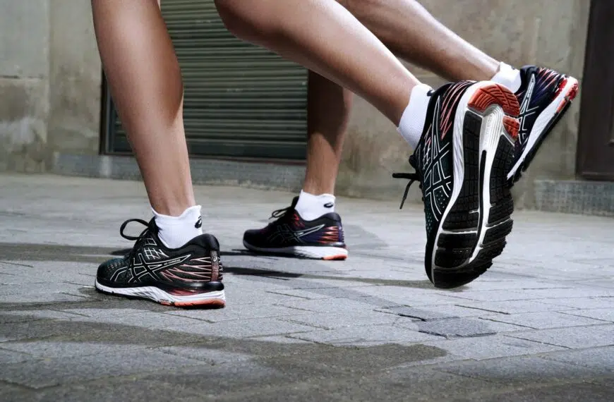 people running just shoes