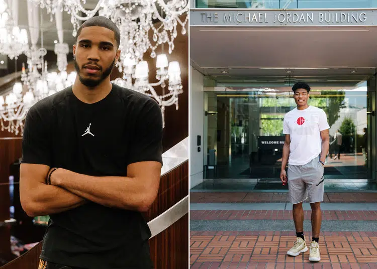 Jordan brand welcomes jayson tatum and rui hachimura to its basketball roster