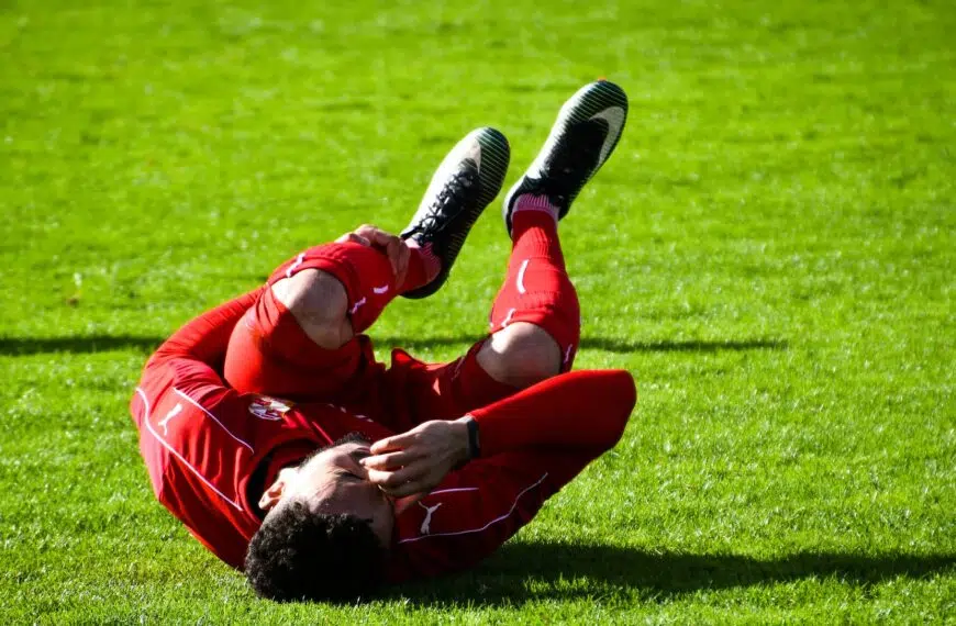 injured footballer