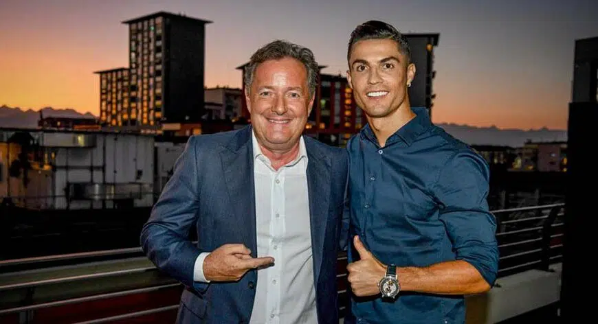 cristianoronaldomeetspiersmorgan