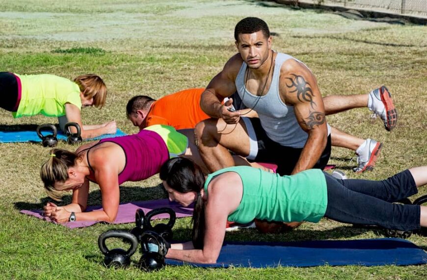 Personal Trainer with Tattoo