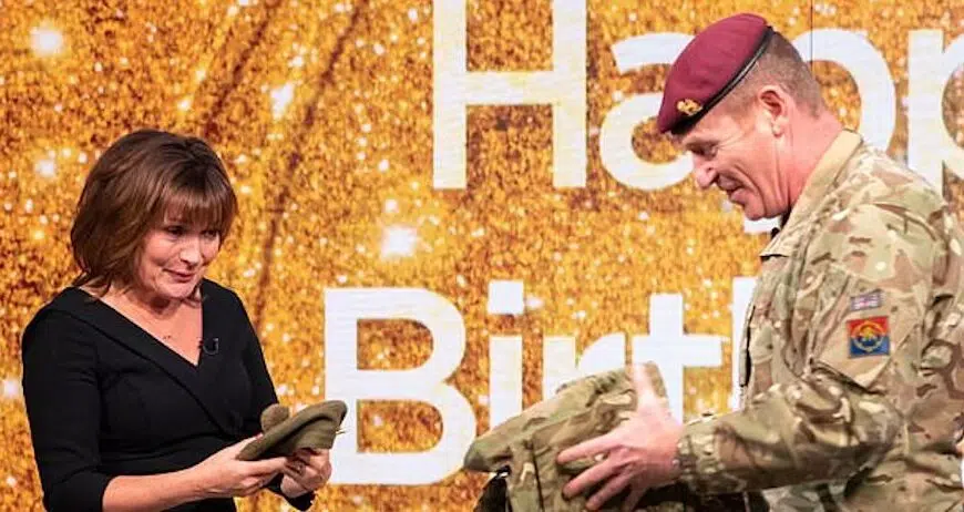 Lorraine Kelly National Honorary Colonel Of The Army Cadet Force