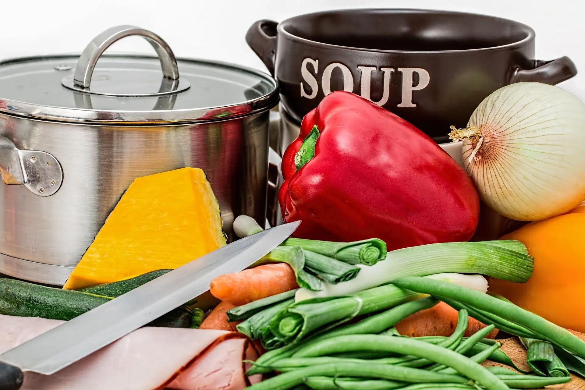 Healthy foods to put in soup