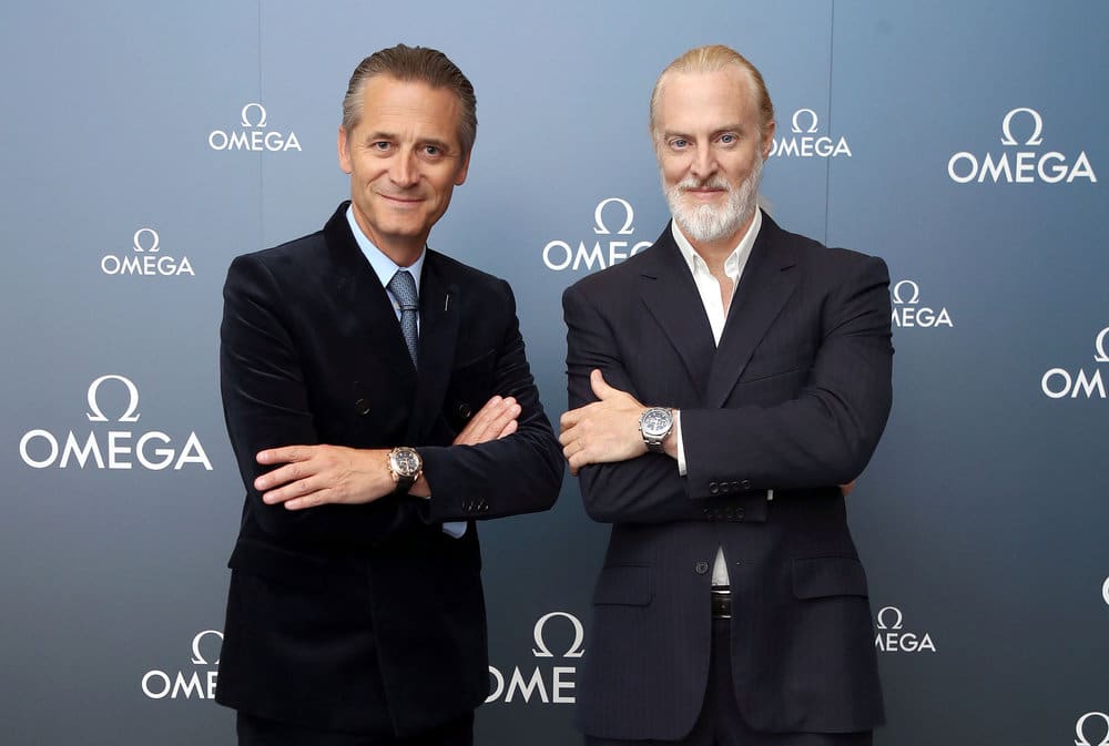 President and CEO of OMEGA Raynald Aeschlimann Victor Vescovo