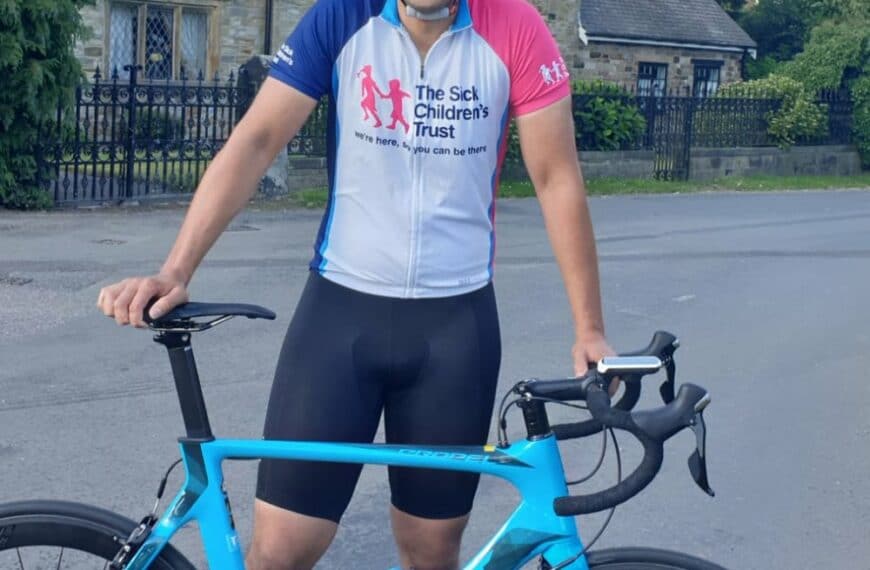Dad Gets Back On His Bike For Cycle Race In Memory Of Son