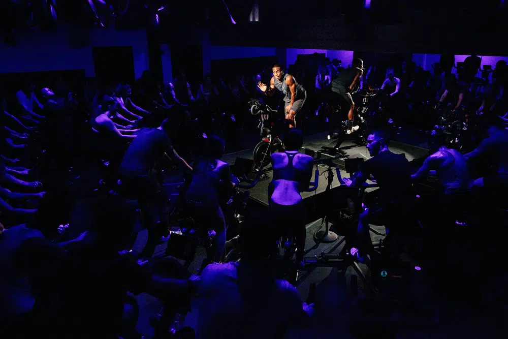 Peloton class1 screen