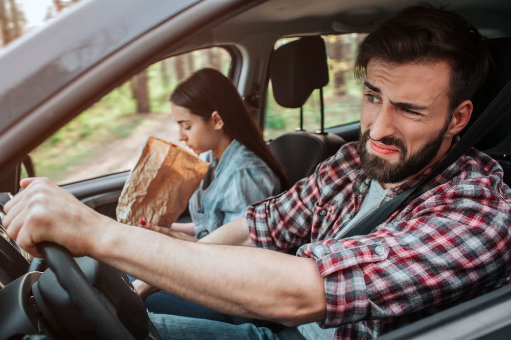 vomiting in car travel medicine