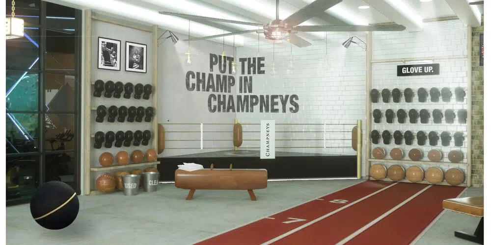 Champneys new gym
