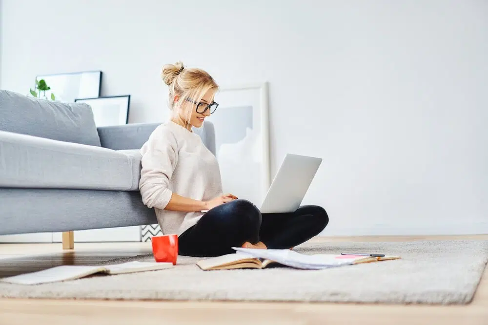 4 Yoga Poses To Do If You’re Sitting All Day At a Makeshift Homeoffice Desk