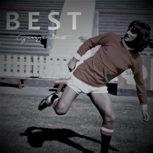 george best in stylo football boots