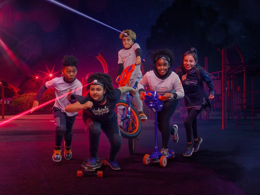 Hasbro And Super Heroic Team Up To Promote Active Play With New NERF Apparel And Footwear Line