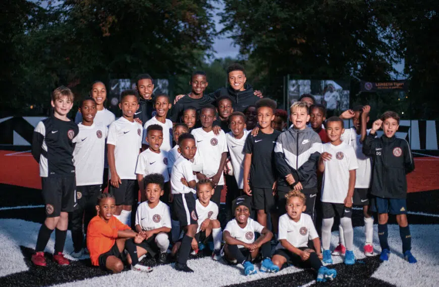Jadon Sancho Brings New Pitch to South London’s Rising Young Footballers