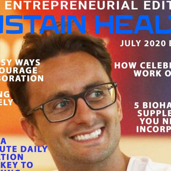 johny pach sustain health magazine cover