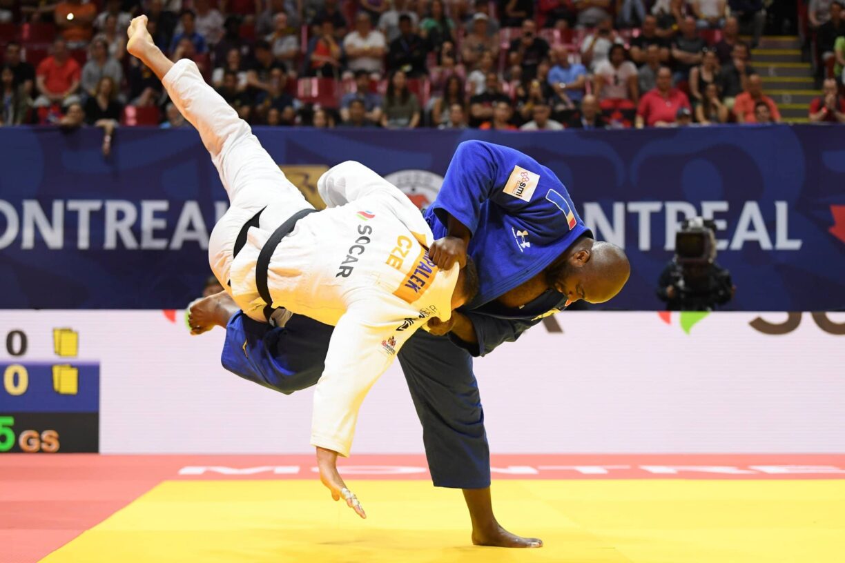 Teddy Riner at the 2019 Montreal Grand Prix