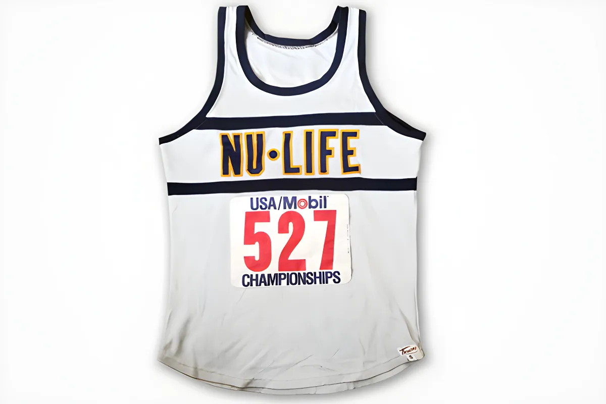 Willie Banks olympian triple jump world record Vest