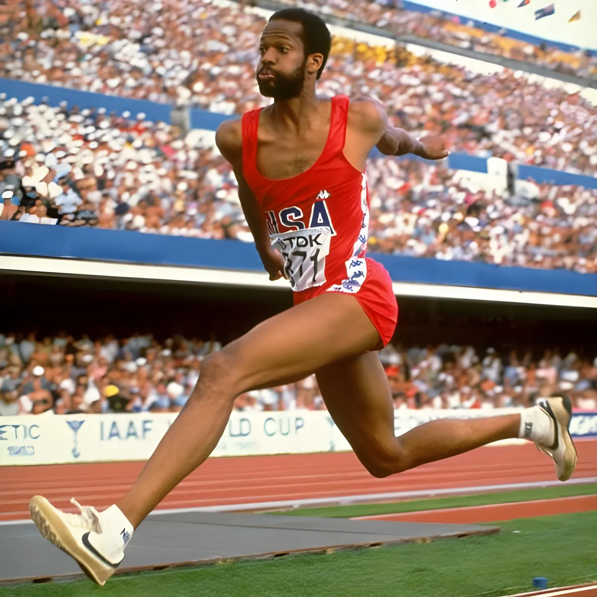 Willie Banks olympian triple jump world record