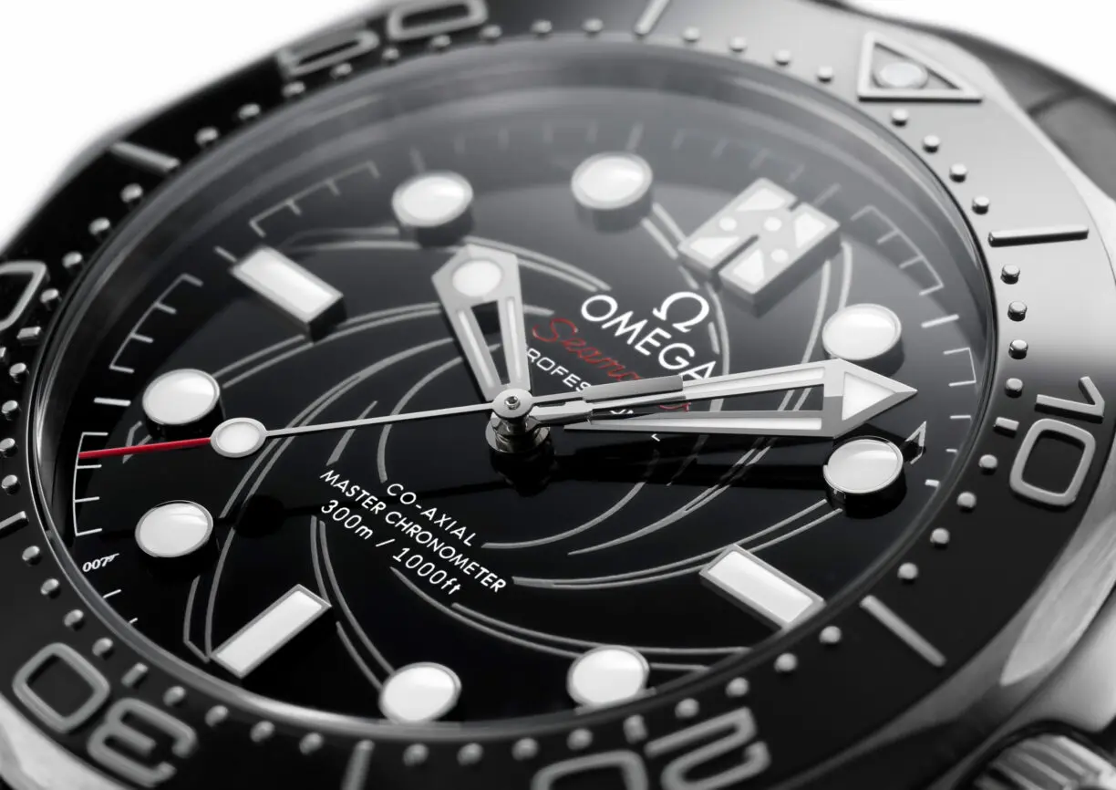 Omega goes platinum-gold for new james bond watch