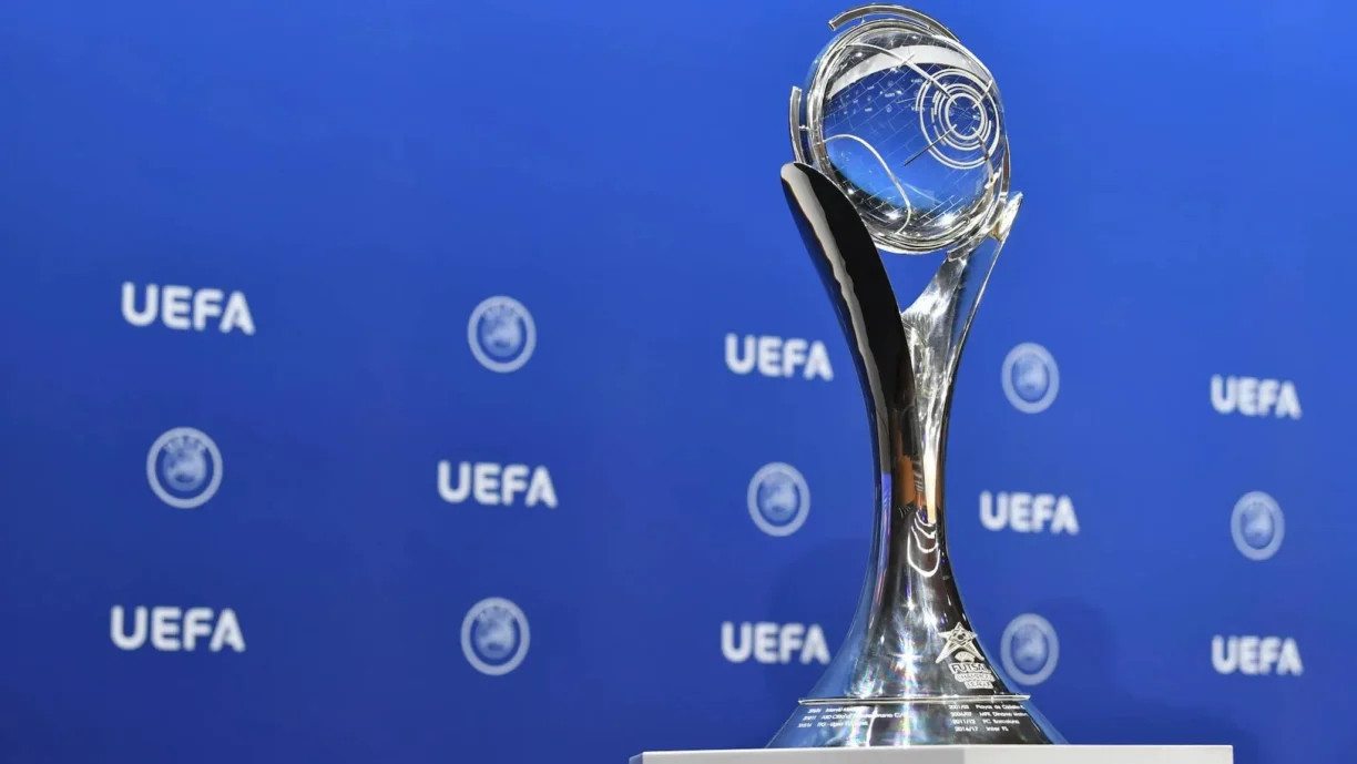 The UEFA Futsal Champions League trophy