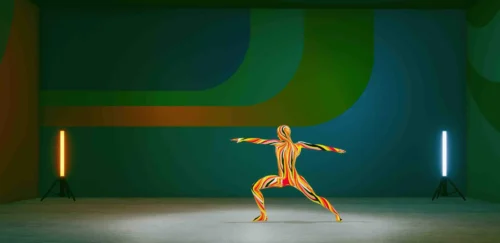 The first AVATAR LED FITNESS INSTRUCTOR scaled