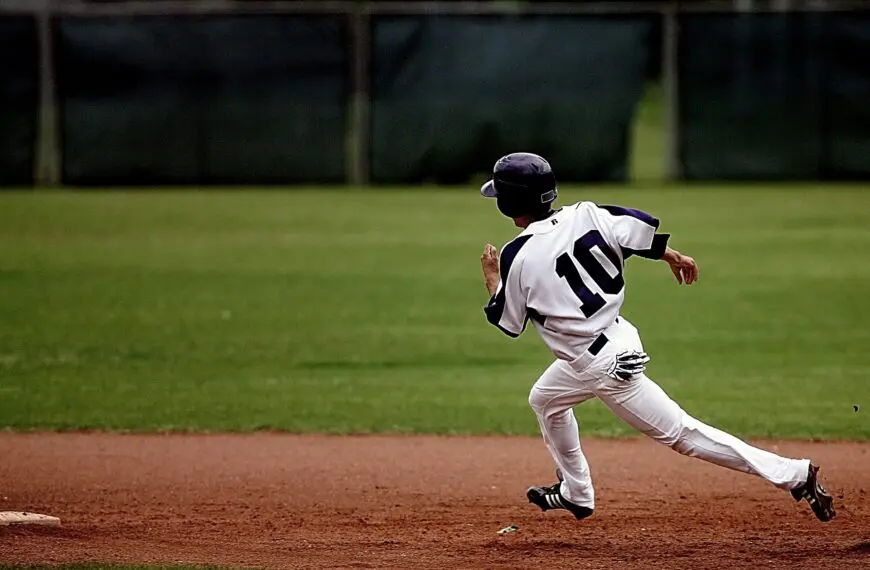 baseball player running to base