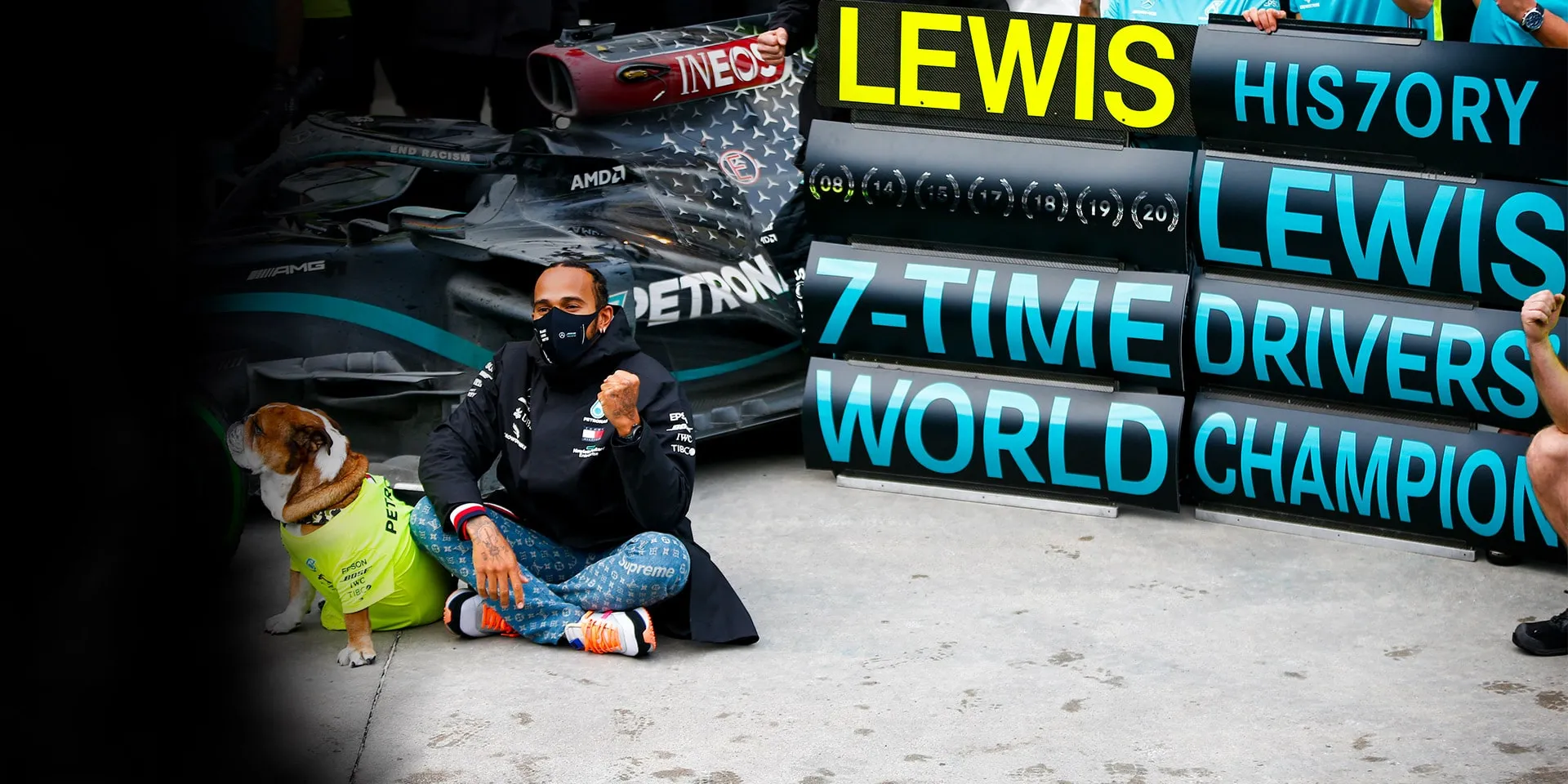 PUMA and Lewis Hamilton Celebrate 7 World Champion Titles1