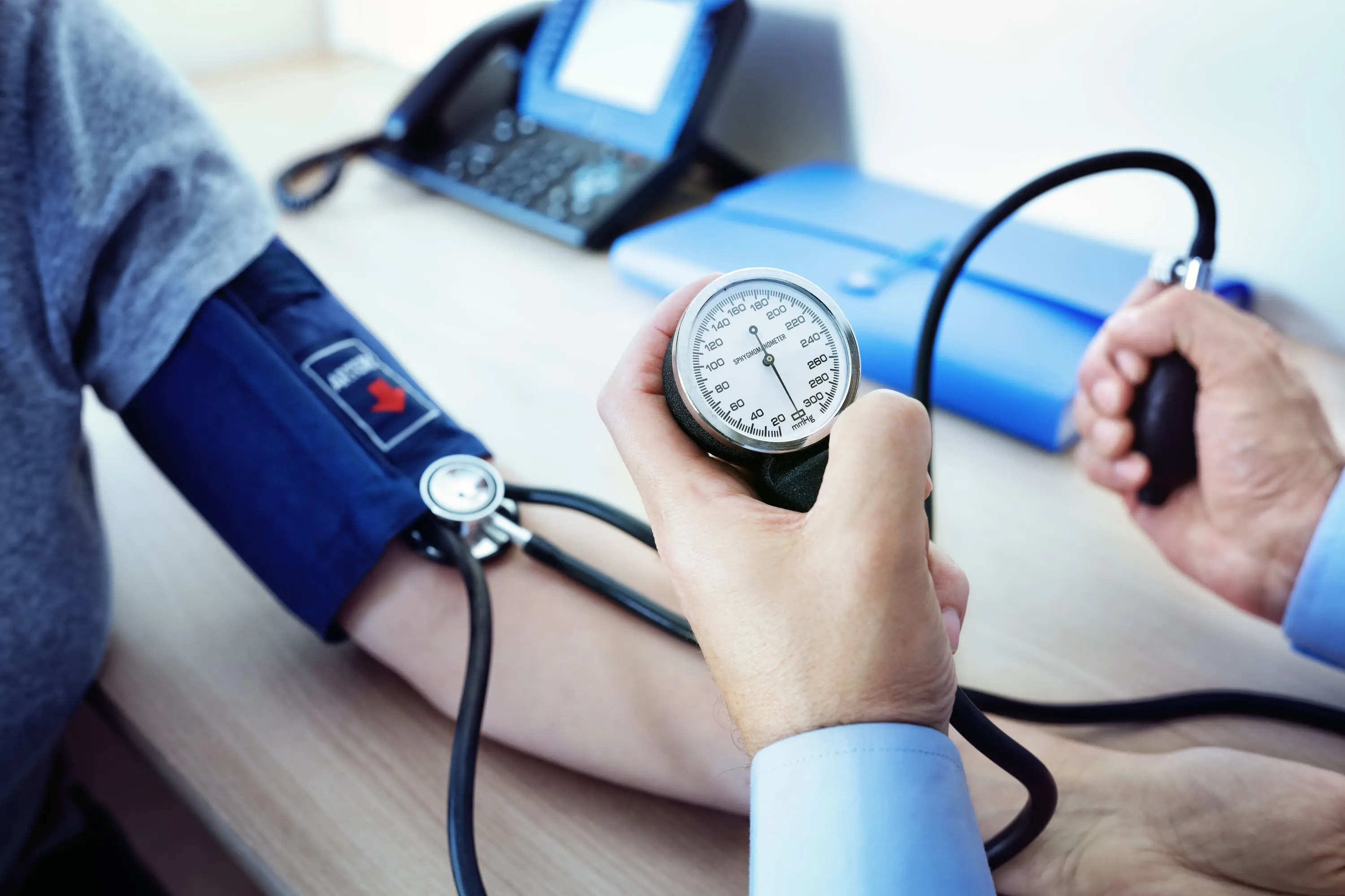 Blood pressure gauge