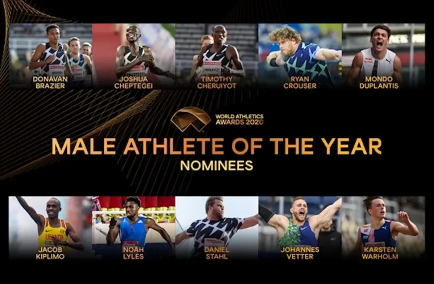 Nominees Announced For Male World Athlete of the Year 2020