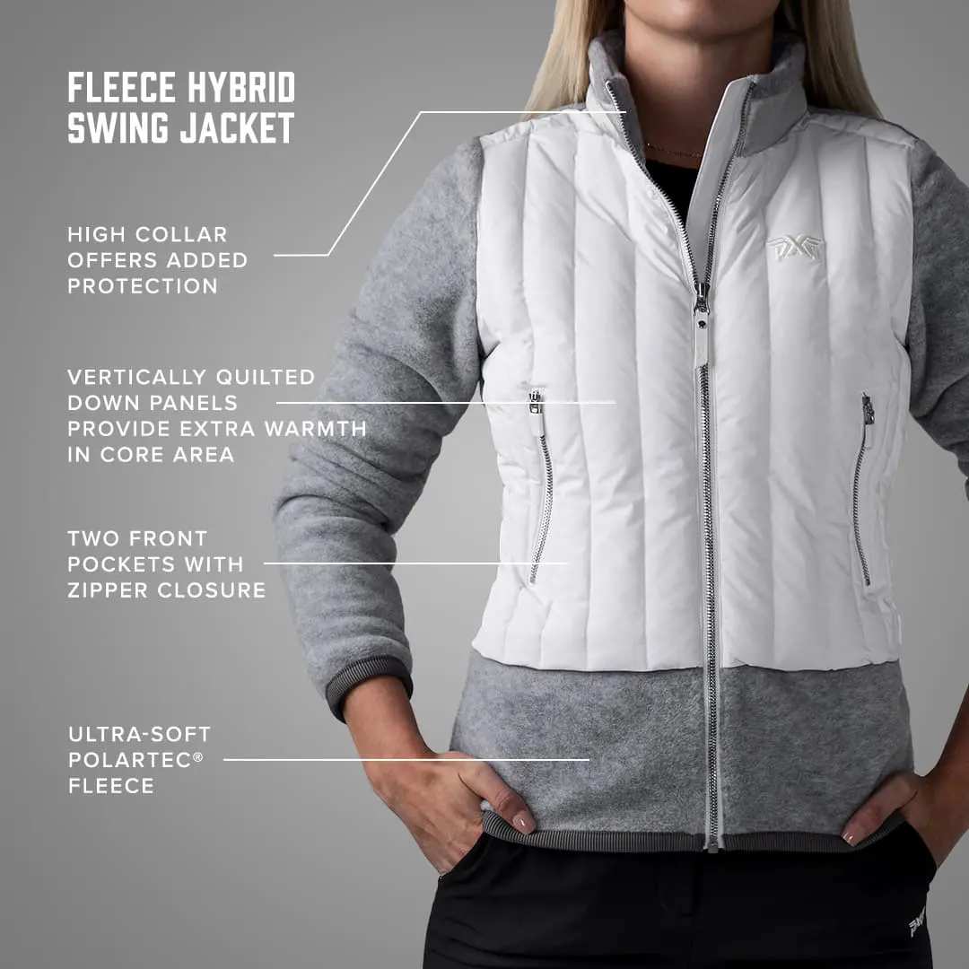 Pxgw 108 womens fleece hybrid swing jacket