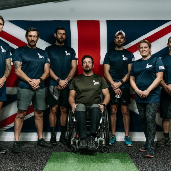 SAS Star Ollie Ollerton Mentors Disabled Ex military Team In A New World First Charity Challenge1