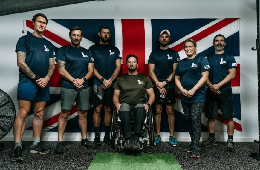 SAS Star Ollie Ollerton Mentors Disabled Ex-Military Team In A New World First Charity Challenge