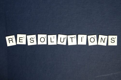 resolutions in scrabble letters