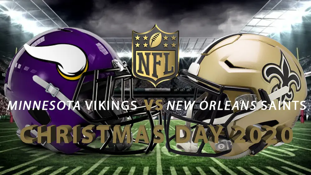 Vikings vs saints christmas day 1