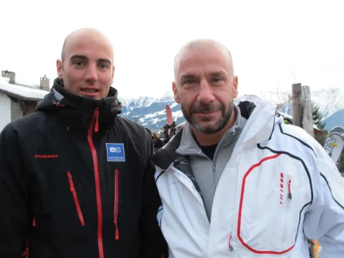 Gianluca Vialli and Oli Danat