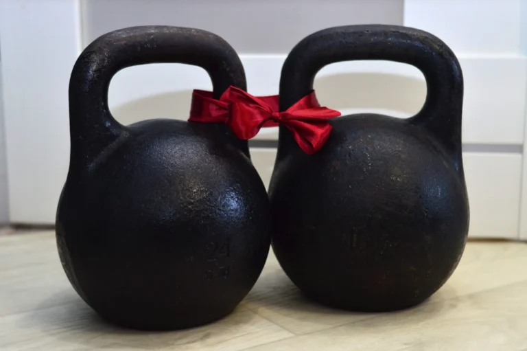 pair of kettlebells