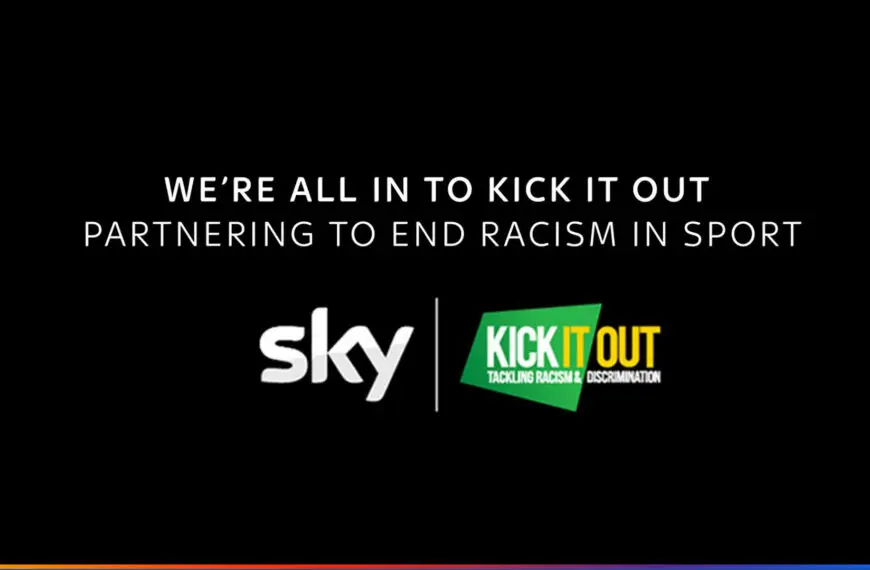SKY and Kick It Out Form Ground-Breaking Partnership