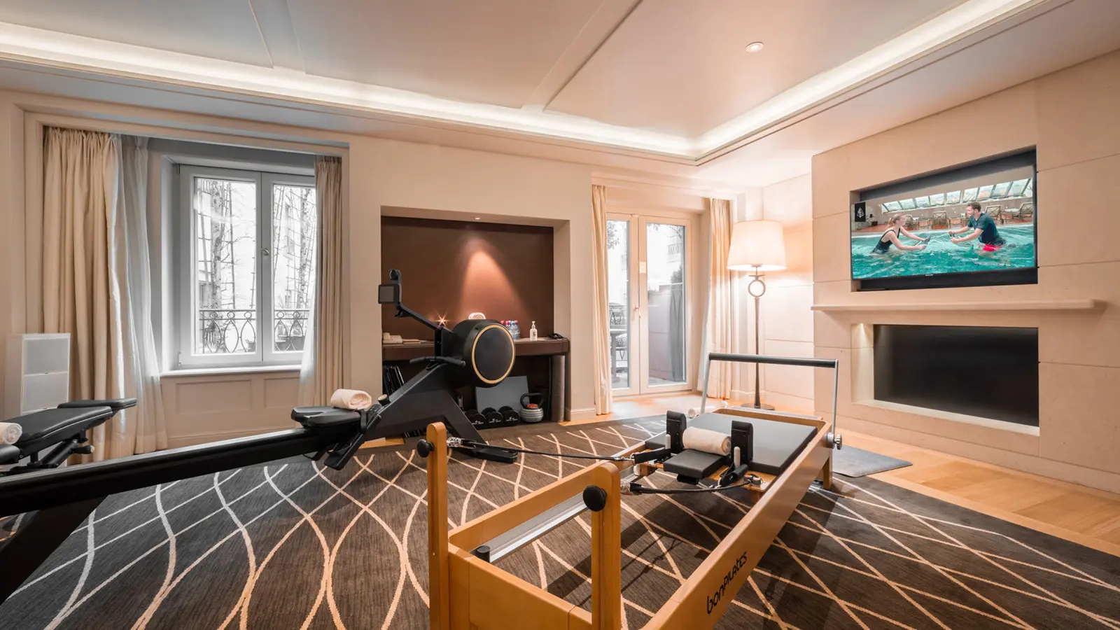Four seasons hotel des bergues geneva launches two exclusive private fitness suites
