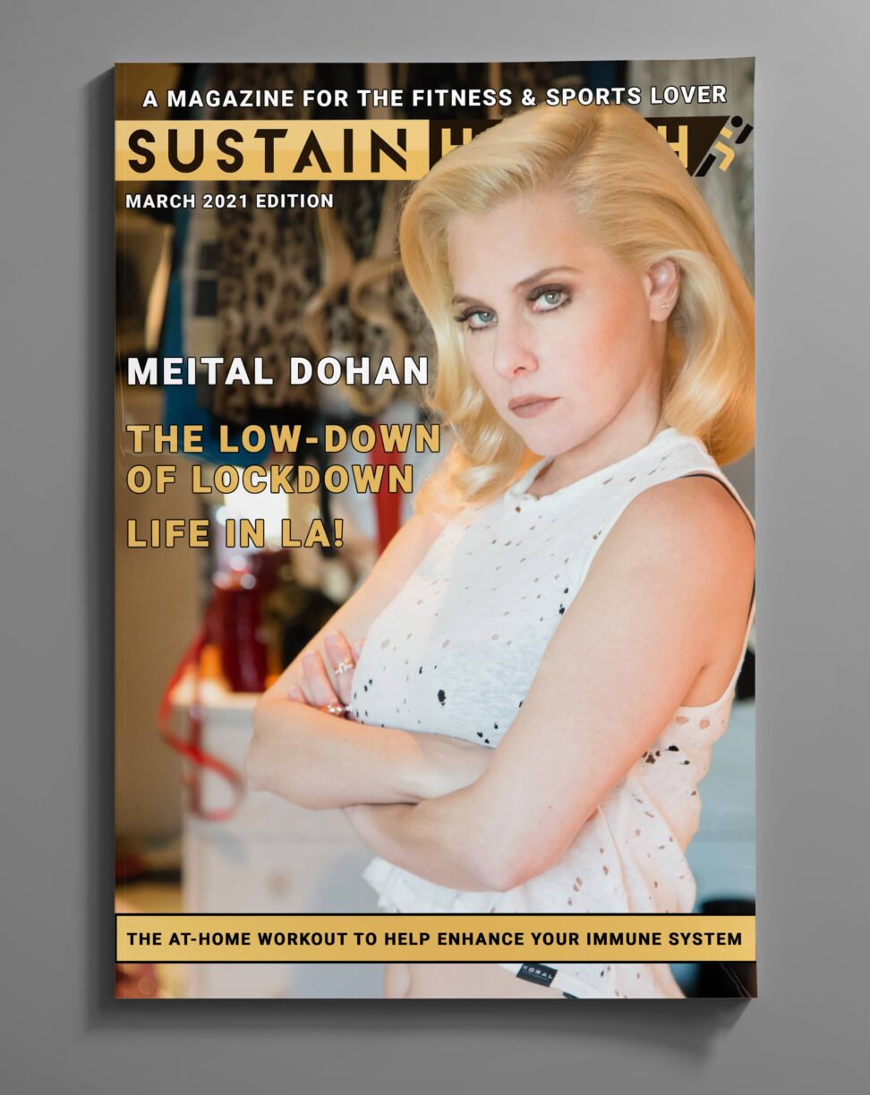 Dohan White sustain health magazine cover