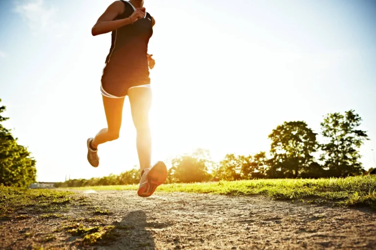 person running