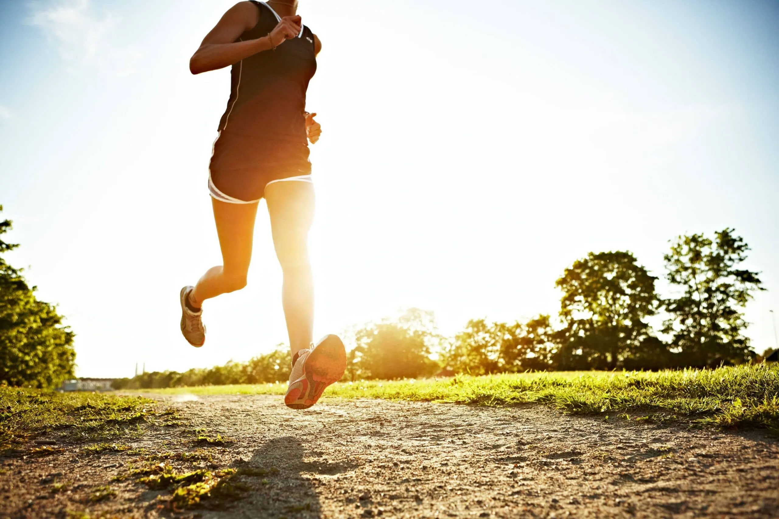 person running