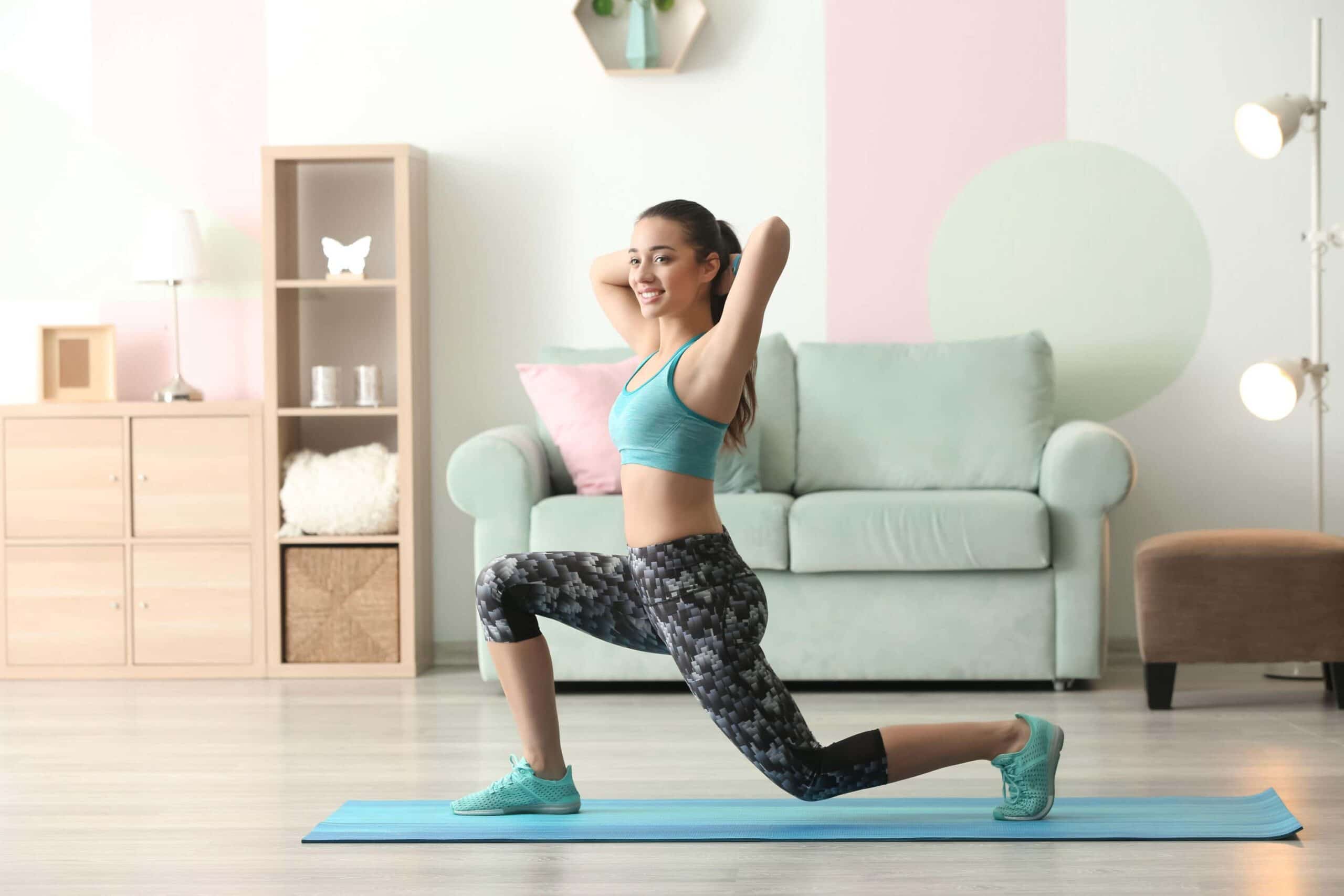 Easy exercises to do at home