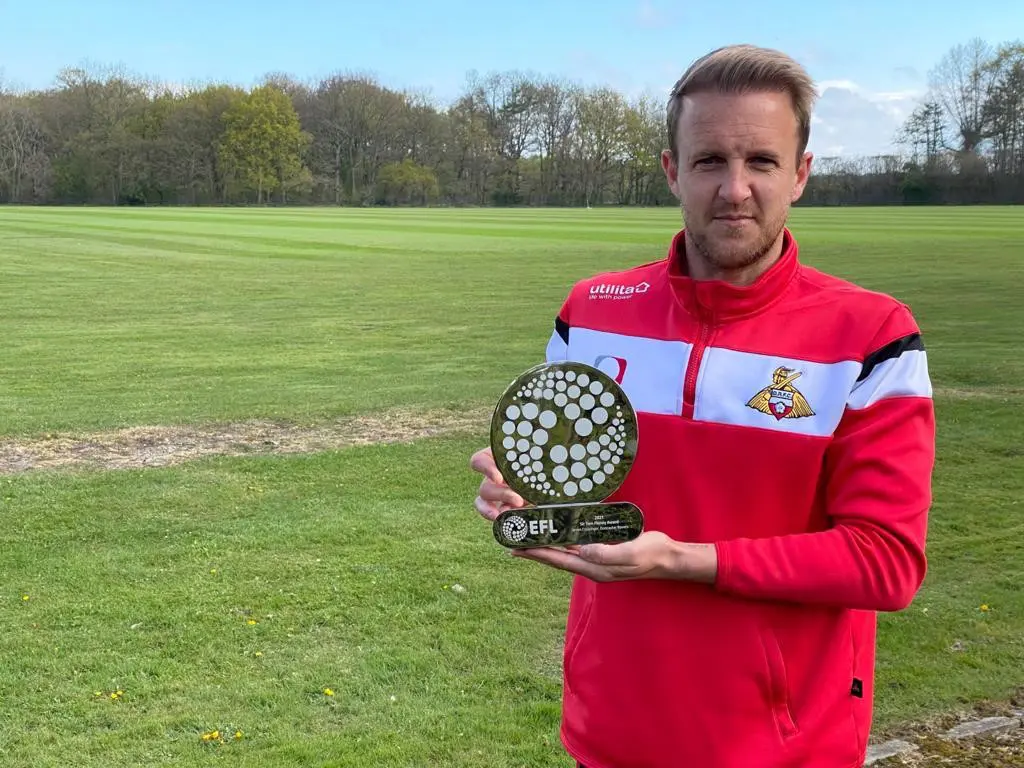 James coppinger sir tom finney award 2021 efl awards
