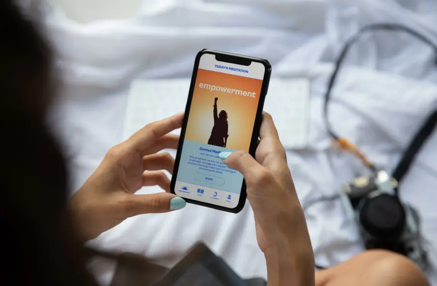 Just Breathe App In use scaled