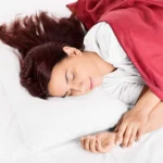 woman sleeping