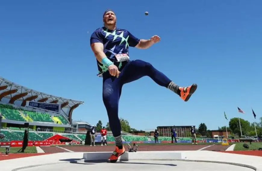 Who Owns The 2021 World Shot Put Record? Ryan Crouser That’s Who, With A Stunning 23.37m Throw In Eugene