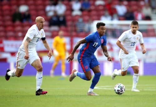 jesse lingard in action for england