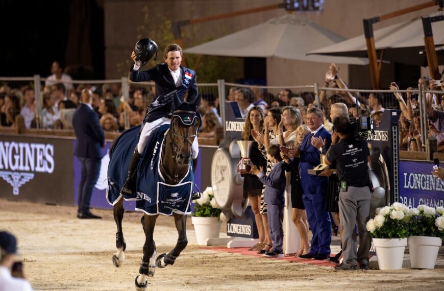 Darragh Kenny claims sensational victory on Idalville d Esprit in the Longines Global Champions Tour Grand Prix du Prince de Monaco 5