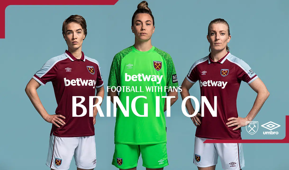 West Ham 2021/22 Umbro Home Kit - FOOTBALL FASHION